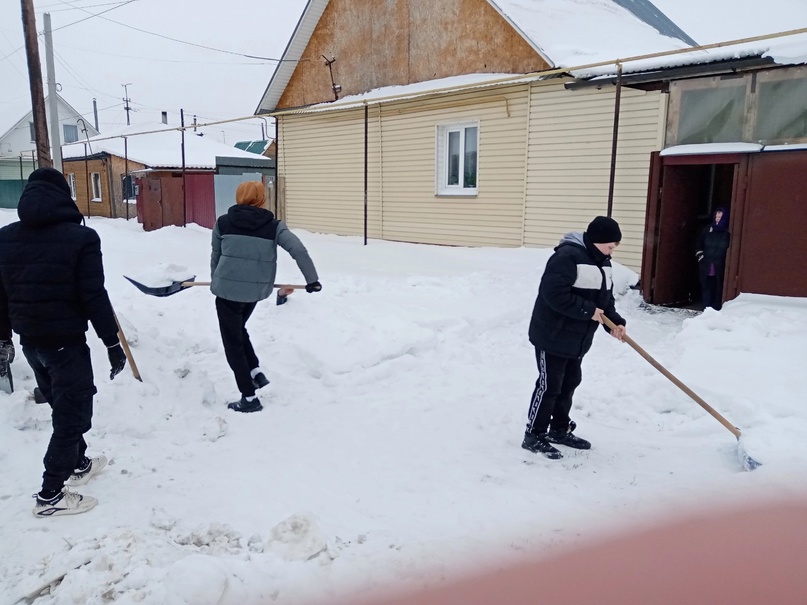 Волонтёры в деле.